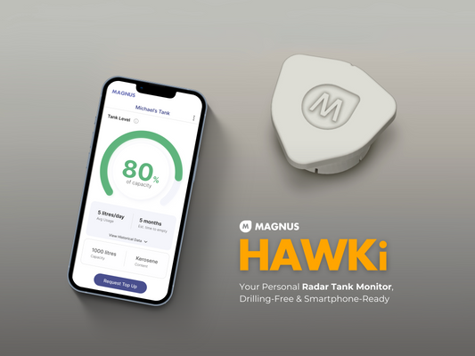 Magnus HAWKi Radar Smart Tank Level Monitor & Gauge